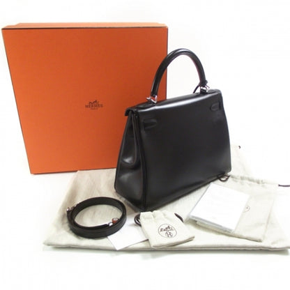 Hermes Box Calf Kelly 28 Black 3 of 13