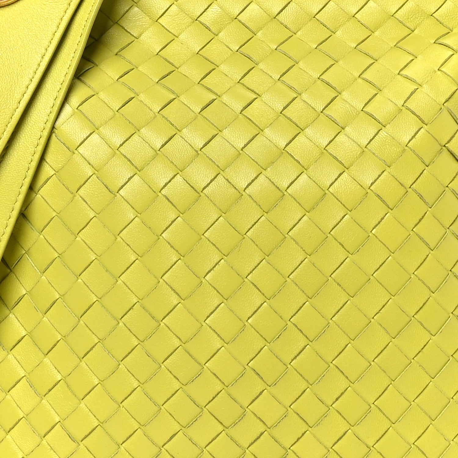 Bottega Veneta Nappa Intrecciato The Fold Crossbody Kiwi 7 of 9