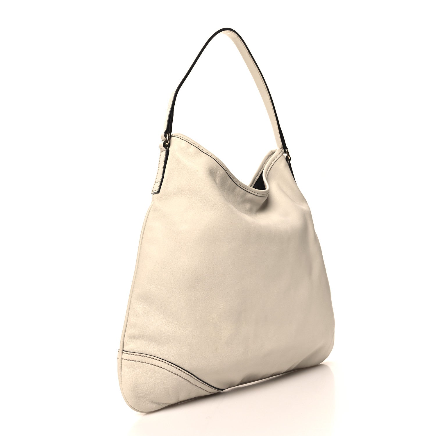 Gucci Calfskin Medium New Britt Hobo Off White 3 of 13
