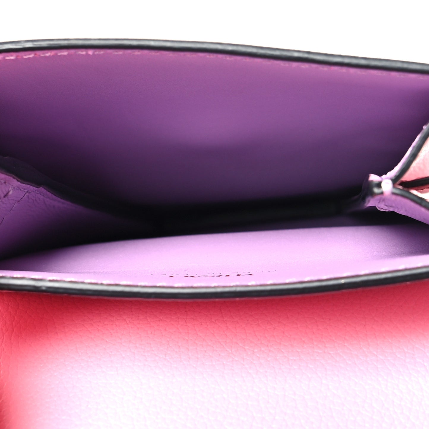 Calfskin La Medusa Chain Crossbody Phone Pouch Pink