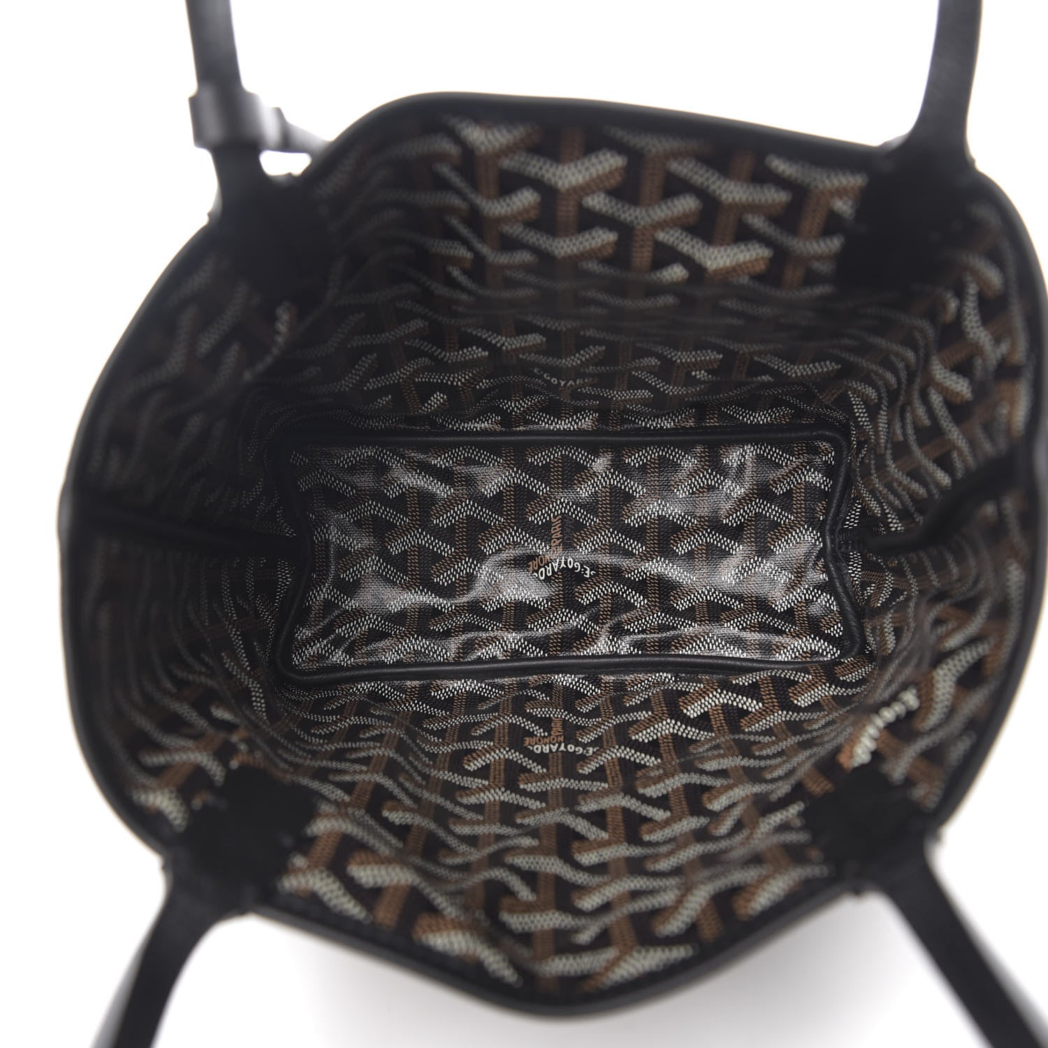 Goyard Goyardine Reversible Mini Anjou Black 8 of 18