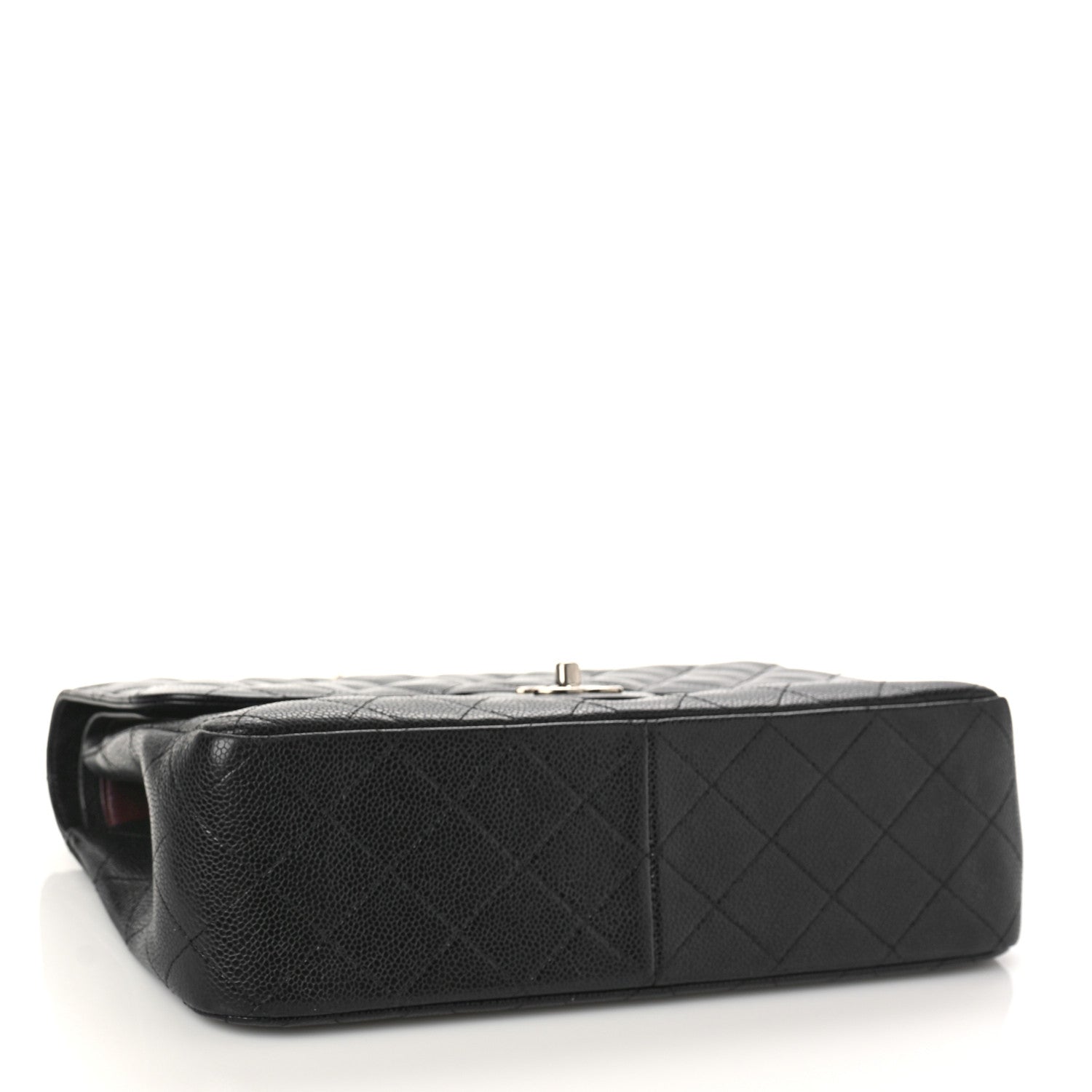 Chanel Caviar Quilted Jumbo Double Flap Black 4 of 10