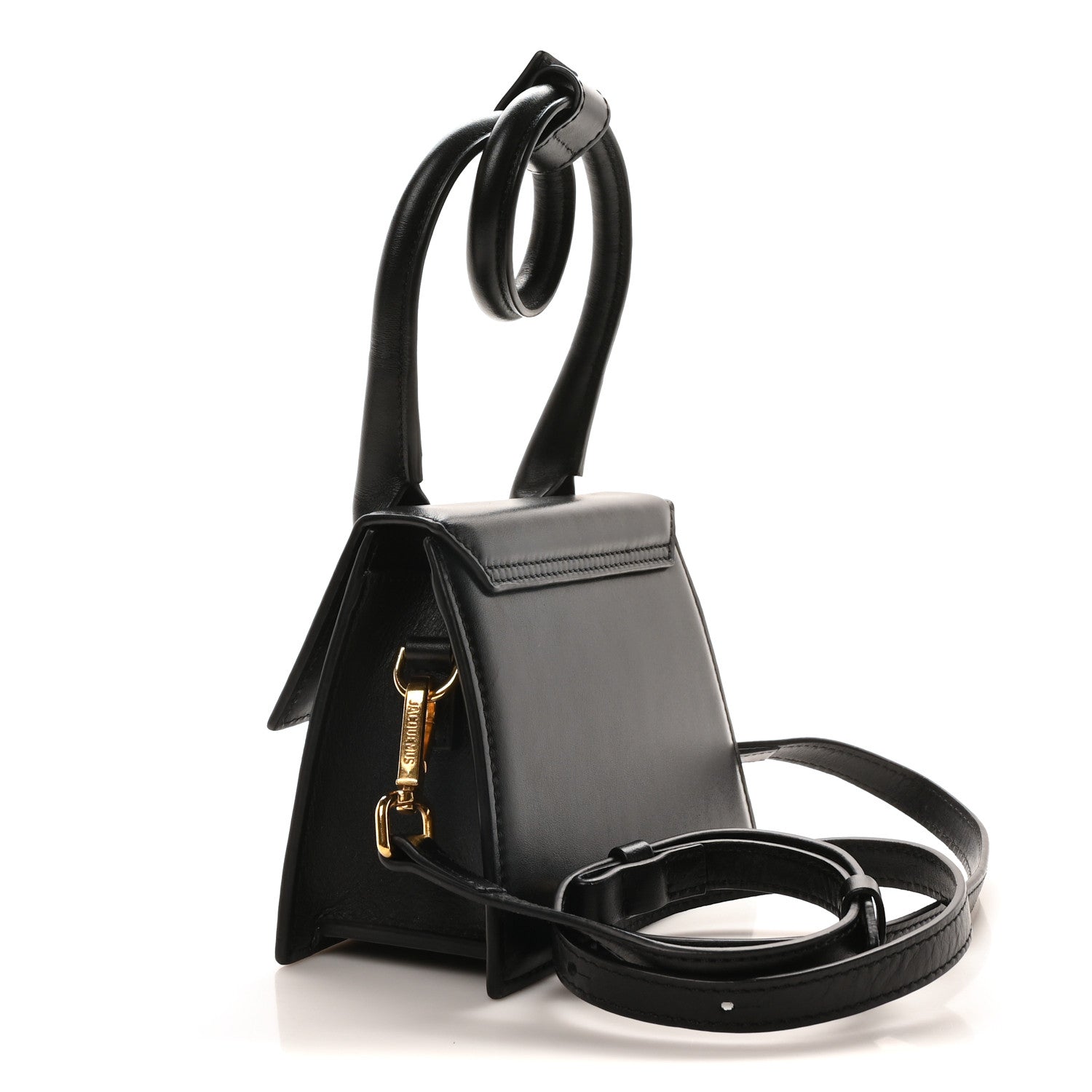 Jacquemus Smooth Calfskin Le Chiquito Noeud Black 3 of 10