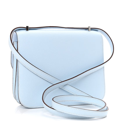 Hermes Epsom Constance 18 Bleu Brume 2 of 4