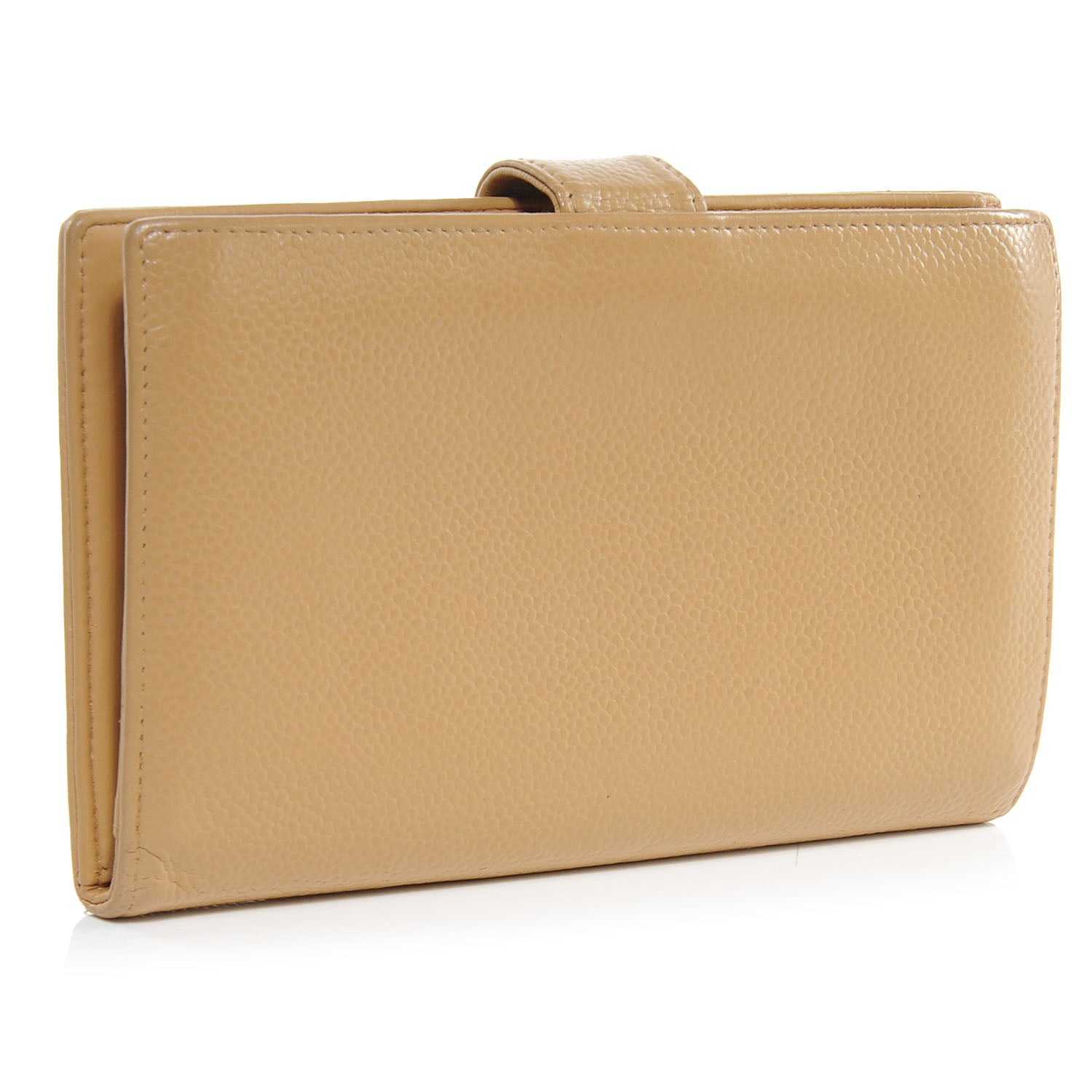 Chanel Caviar CC Wallet Beige 3 of 7