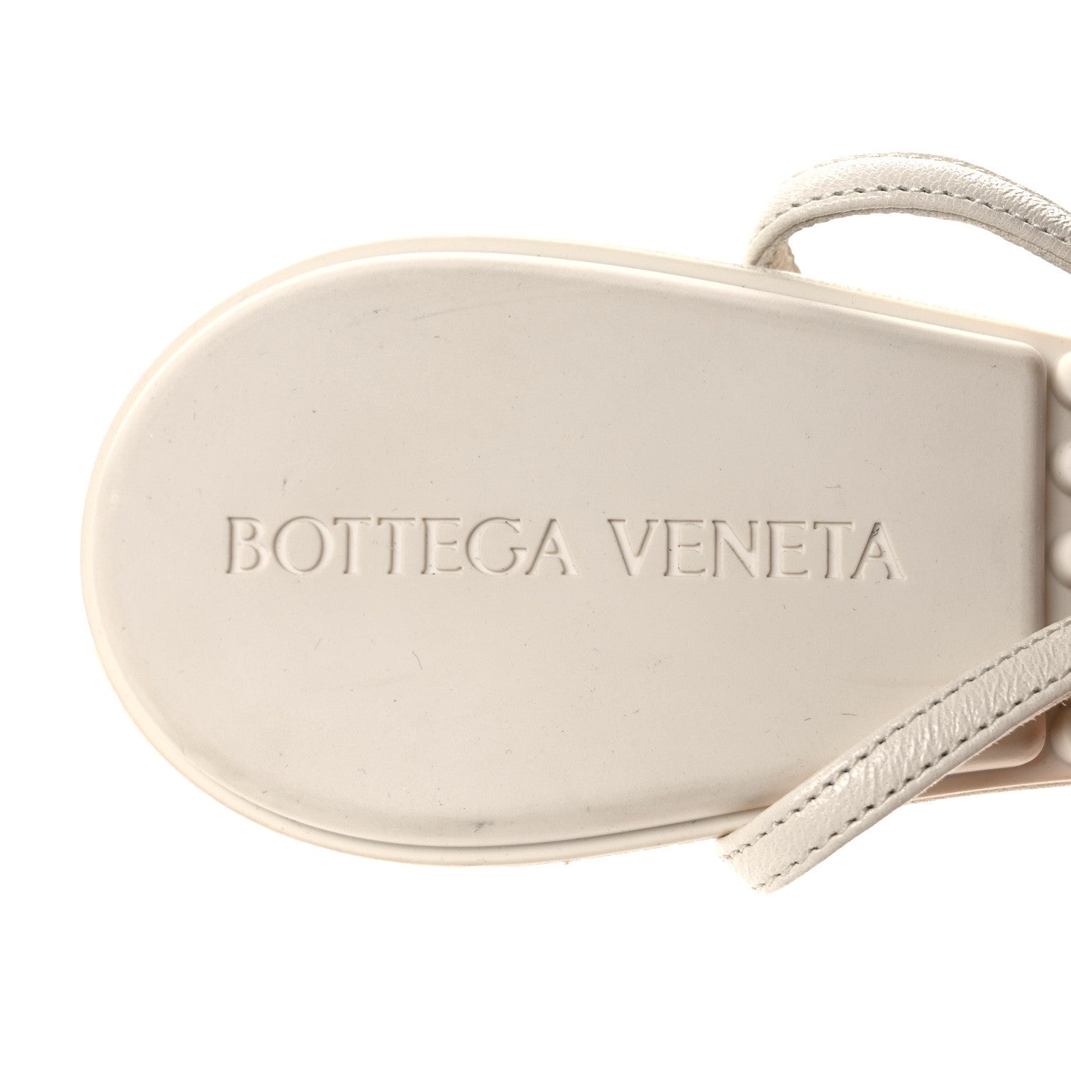 Bottega Veneta Lambskin Dot 90mm Sandals 37.5 String 7 of 7