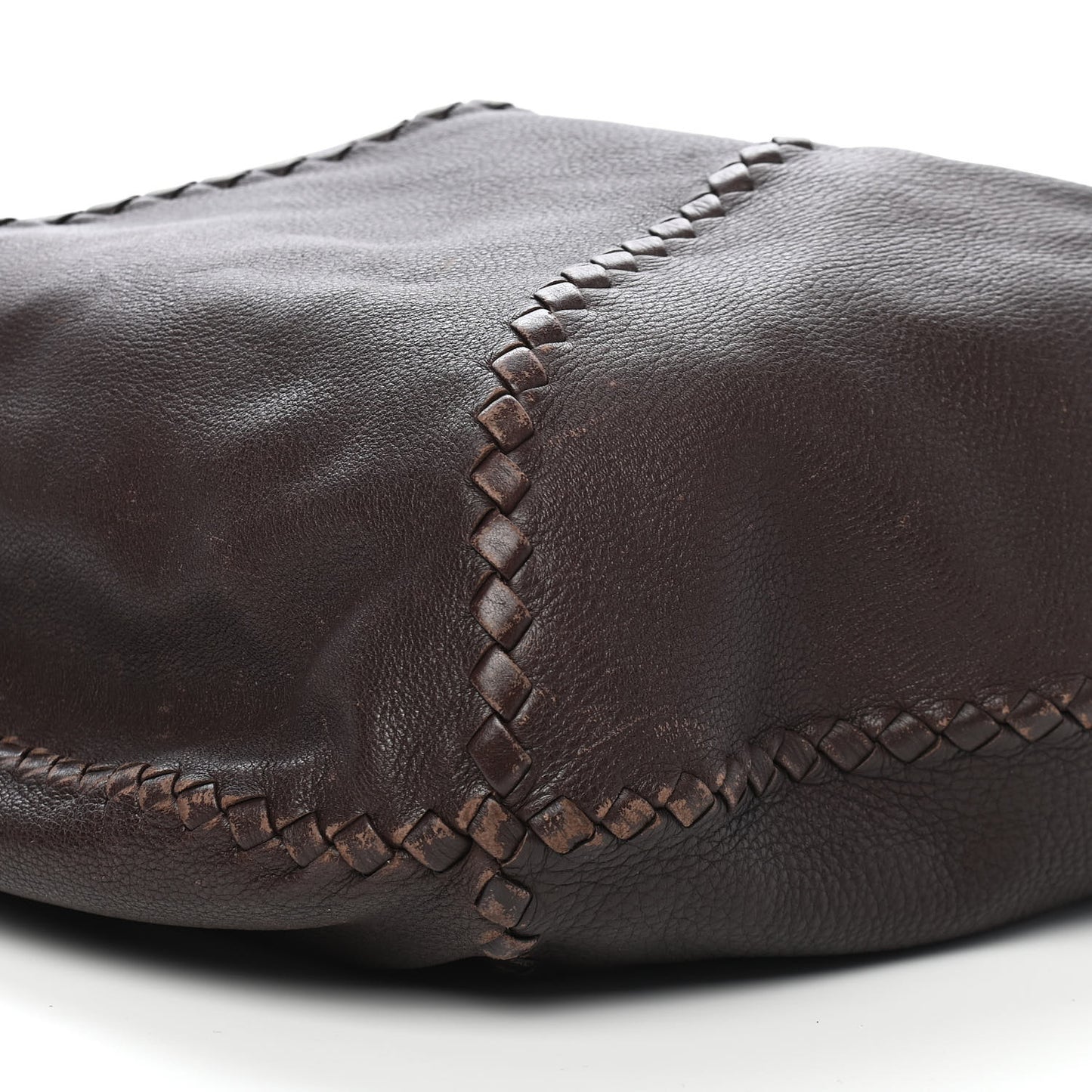 Cervo Deerskin Large Hobo Ebano