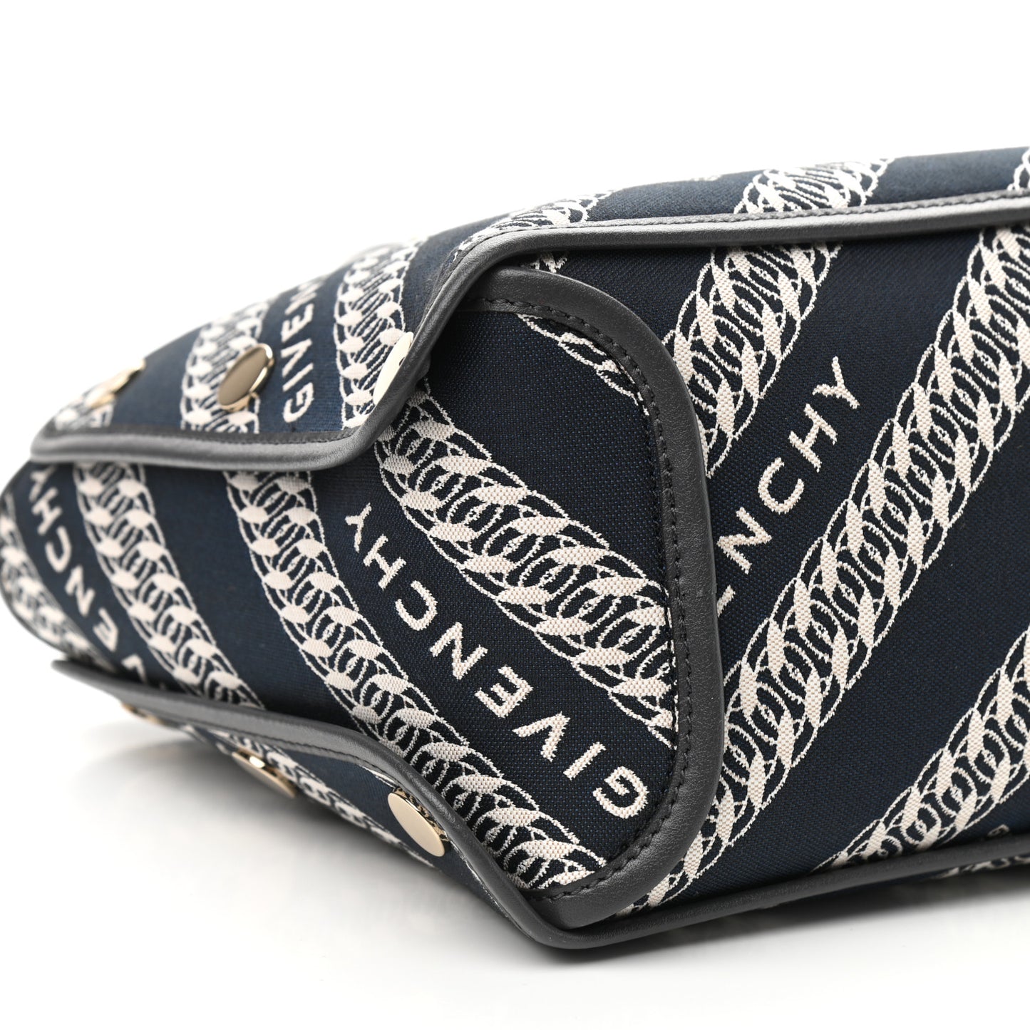 Canvas Mini Bond Shopper Tote Oil Blue