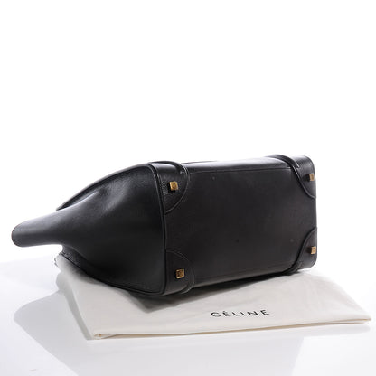 Celine Baby Calfskin Mini Luggage Anthracite 5 of 8