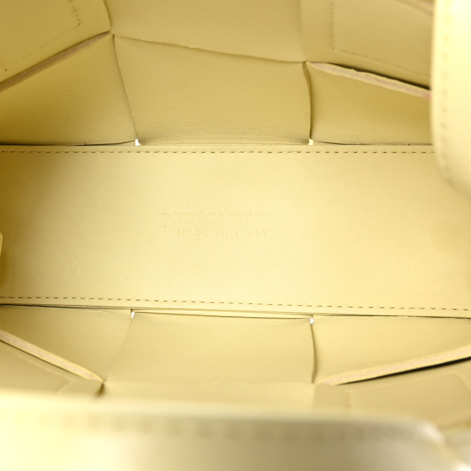 Bottega Veneta Nappa Maxi Intrecciato Mini Arco Tote Ice Cream 6 of 11