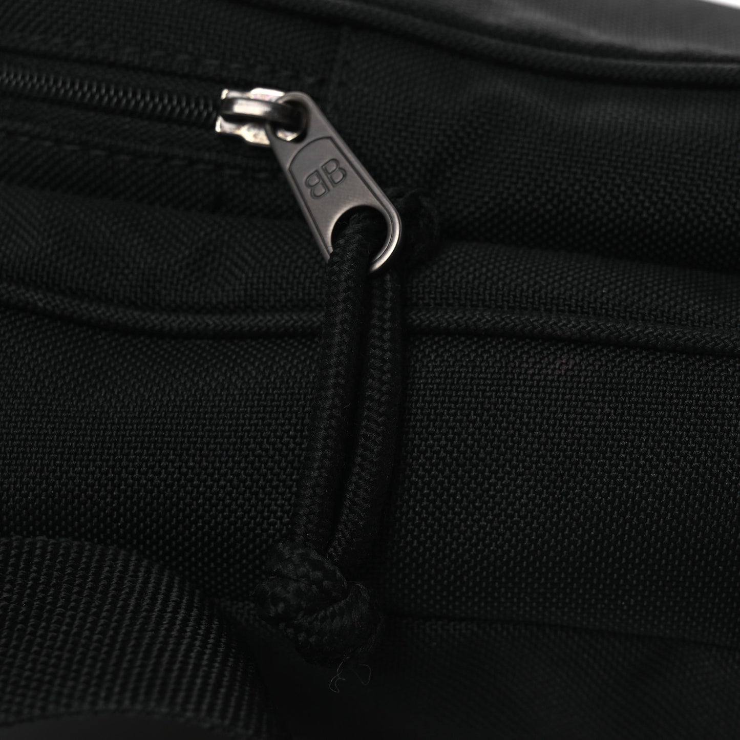 Nylon Logo Explorer Crossbody Messenger Bag Black