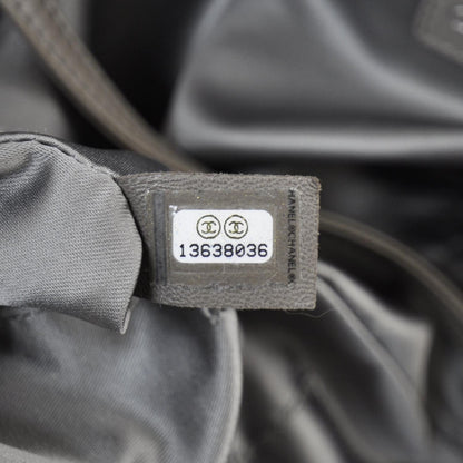 Chanel Leather Twisted Large Tote Black 8 of 9