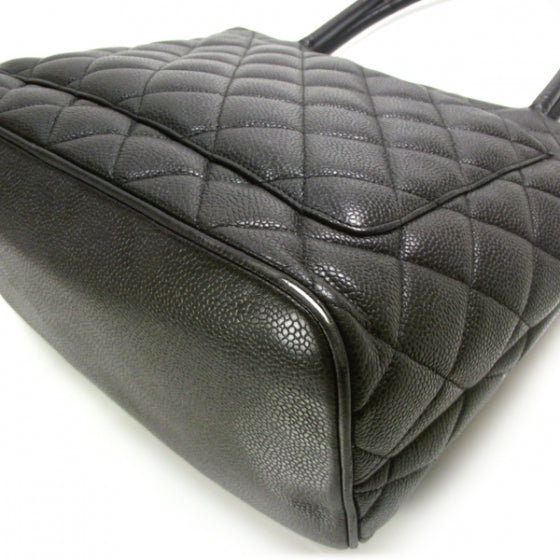 Chanel Caviar Medallion Tote Black 5 of 11
