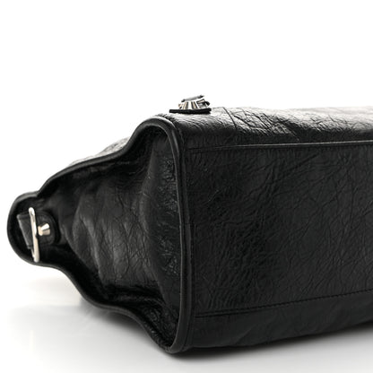 Balenciaga Classic Silver Hardware Medium Le City Black 9 of 10