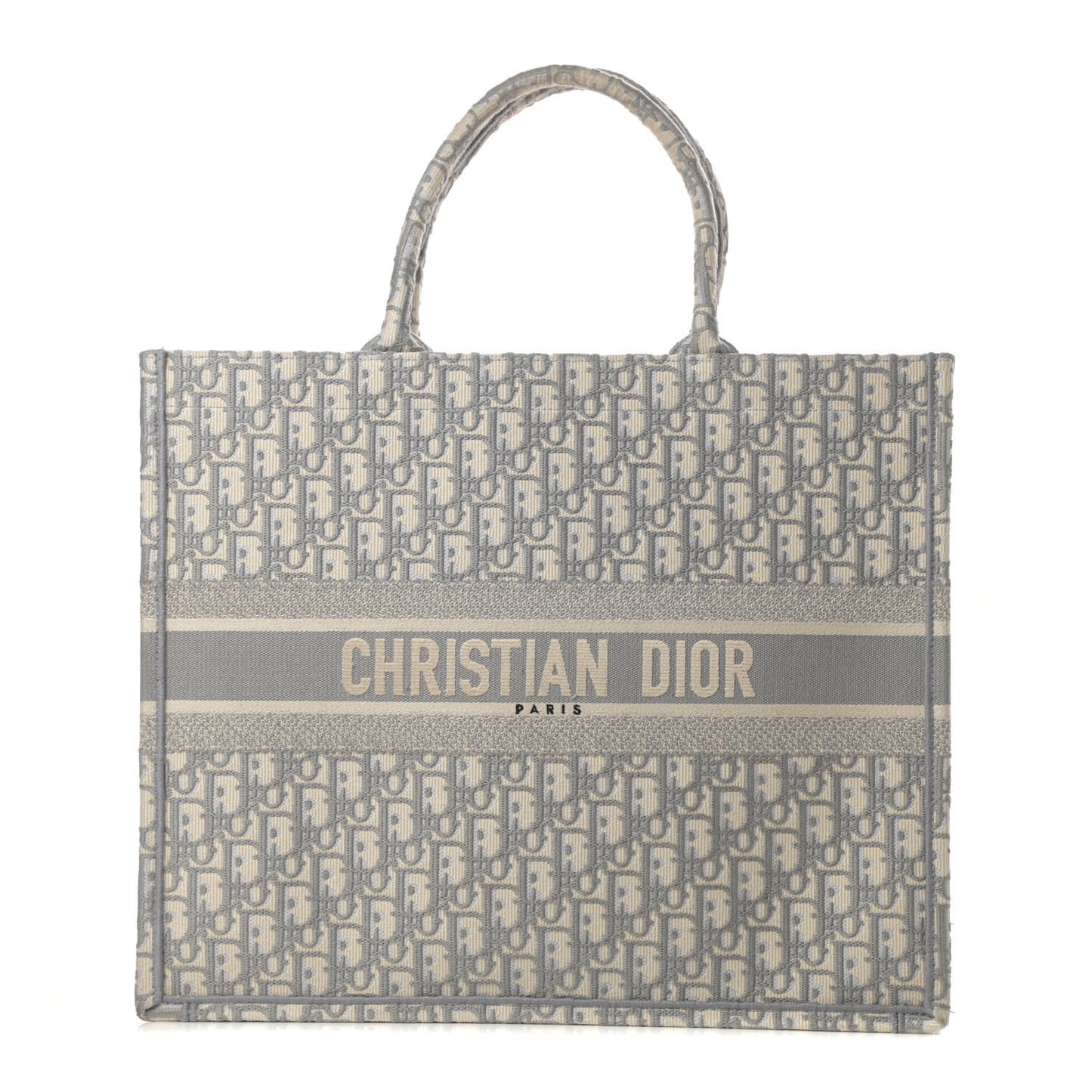 Oblique Large Book Tote Grey