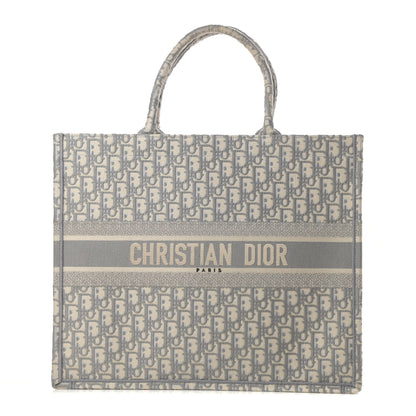 Christian Dior Oblique Large Book Tote Grey 1 of 13