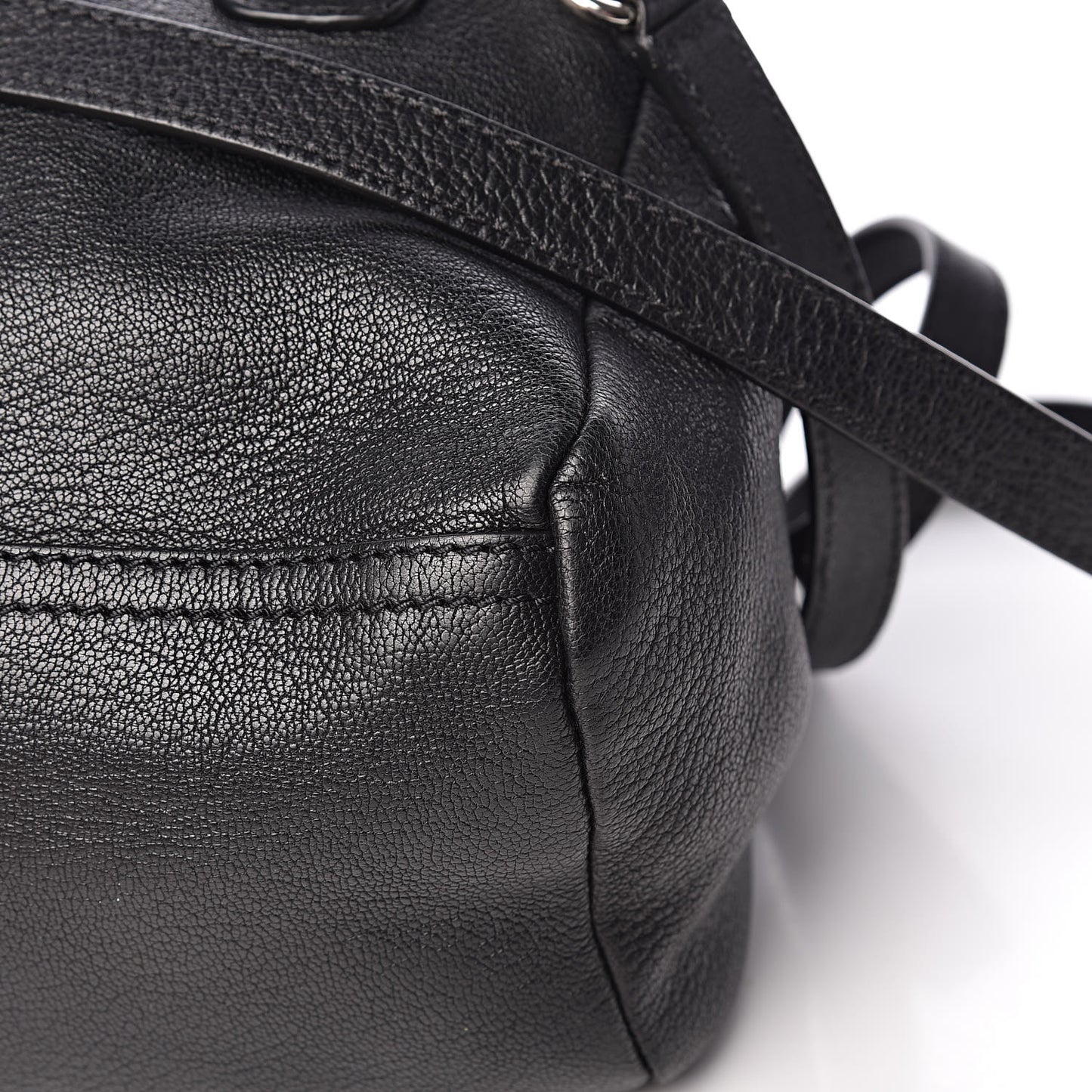 Sugar Goatskin Small Pandora Black