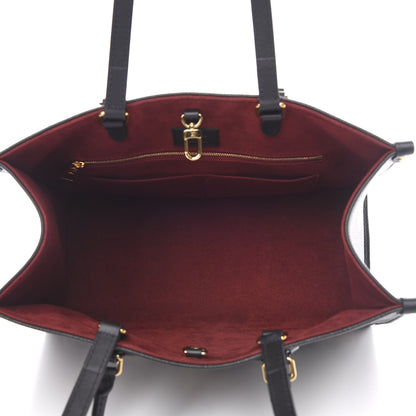 Louis Vuitton Empreinte Monogram Giant Onthego MM Black Beige 6 of 12