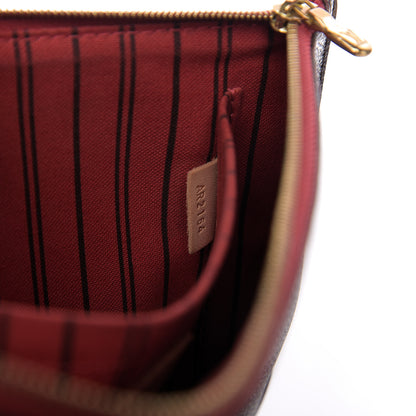 Louis Vuitton Monogram Neverfull MM GM Pochette Cherry 7 of 7
