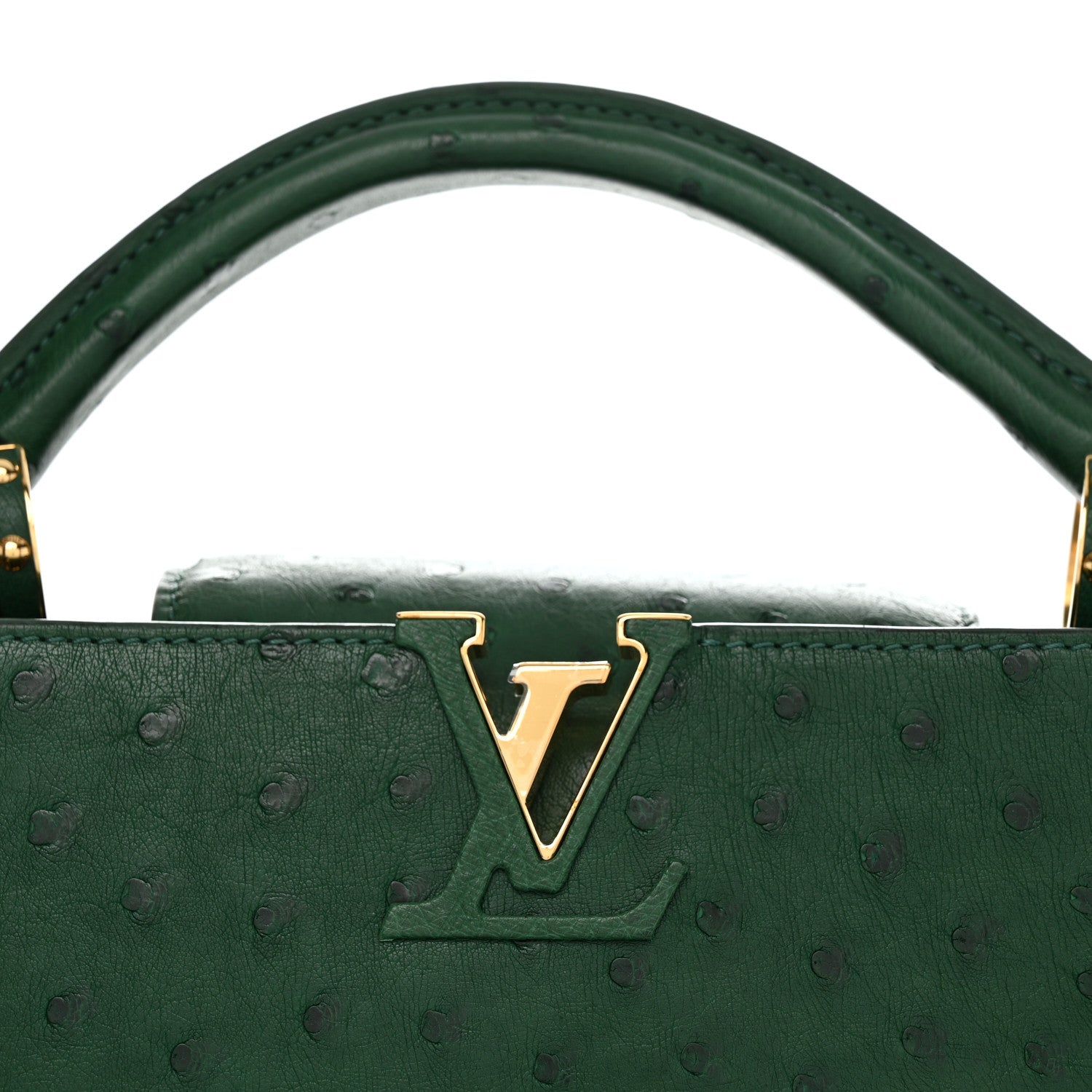 Louis Vuitton Ostrich Capucines BB Mint 7 of 9