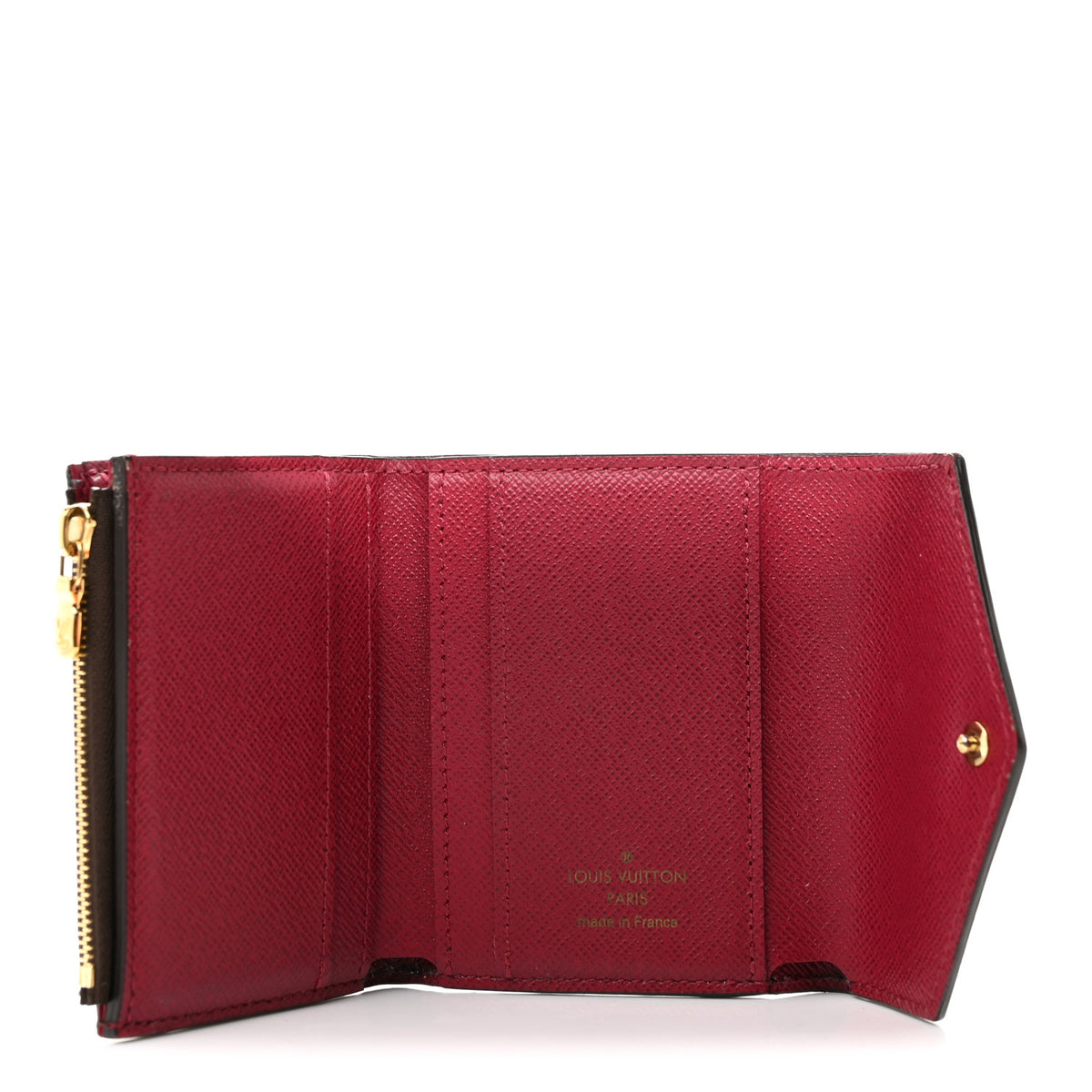 Monogram Zoe Wallet Fuchsia