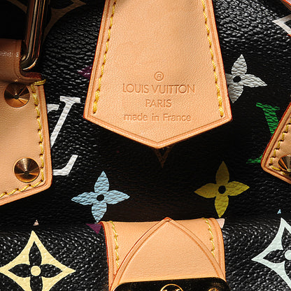 Louis Vuitton Monogram Multicolor Speedy 30 Black 6 of 8