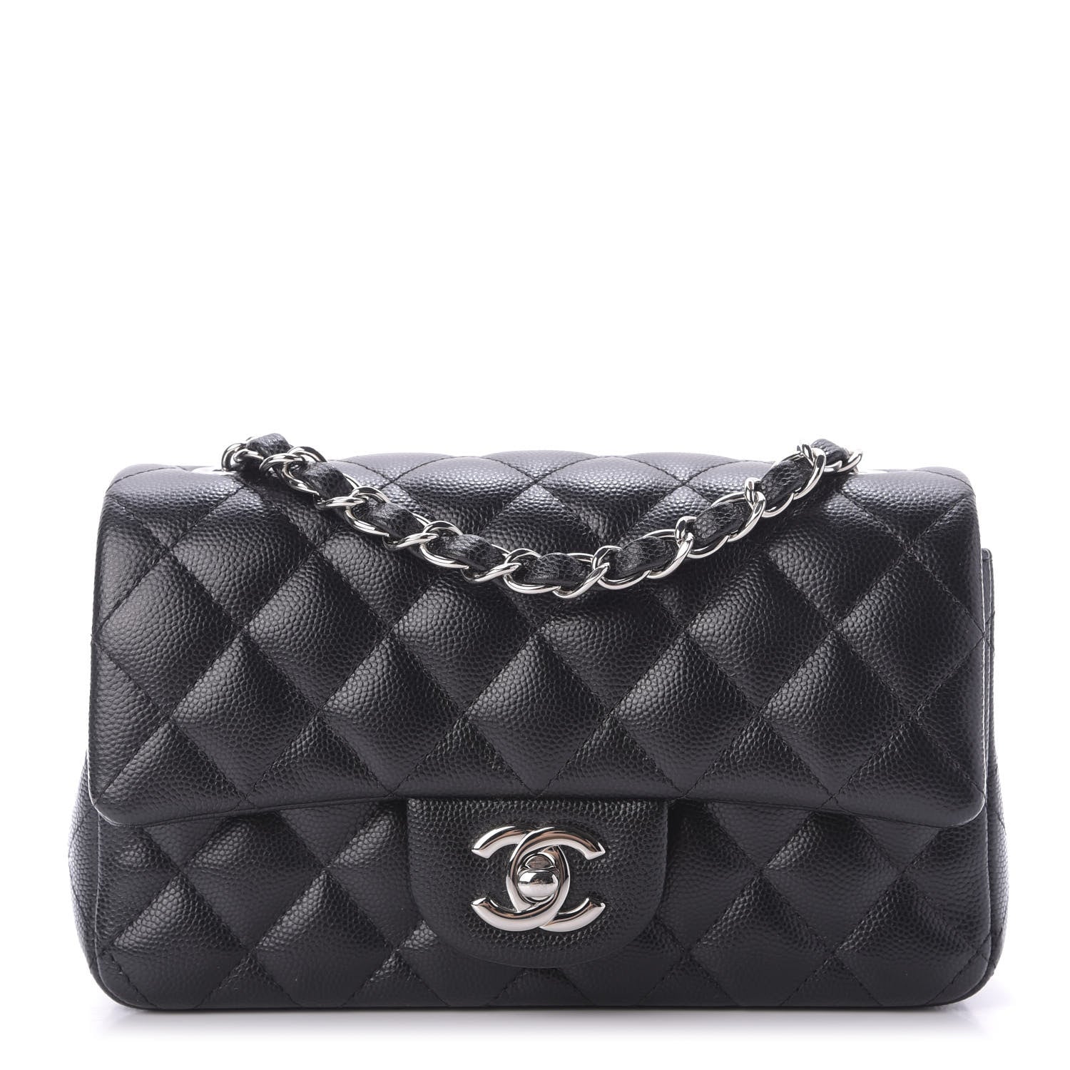 Chanel Caviar Quilted Mini Rectangular Flap Black 1 of 10