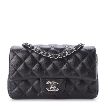 Chanel Caviar Quilted Mini Rectangular Flap Black 1 of 10