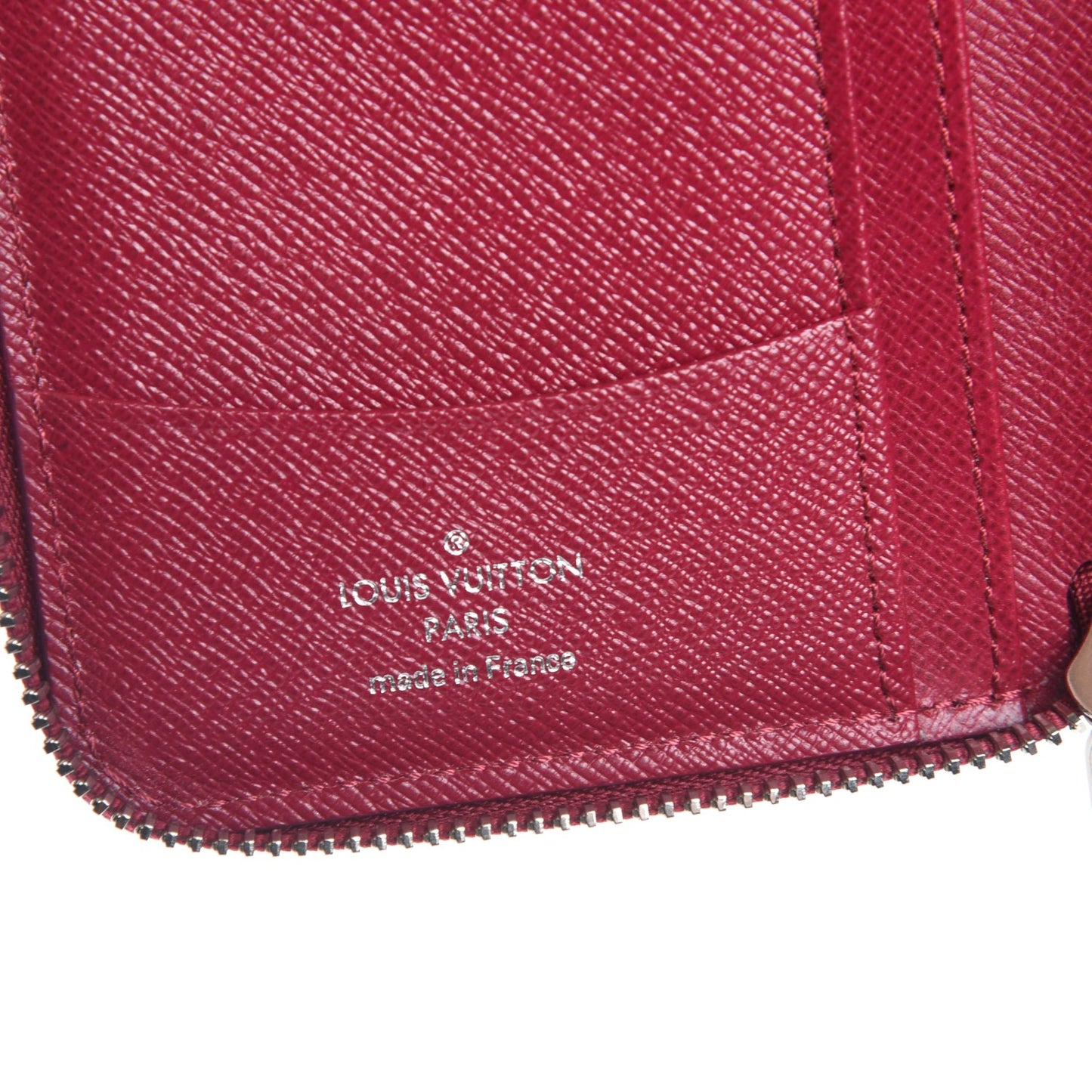 Epi Zippy Compact Wallet Fuchsia