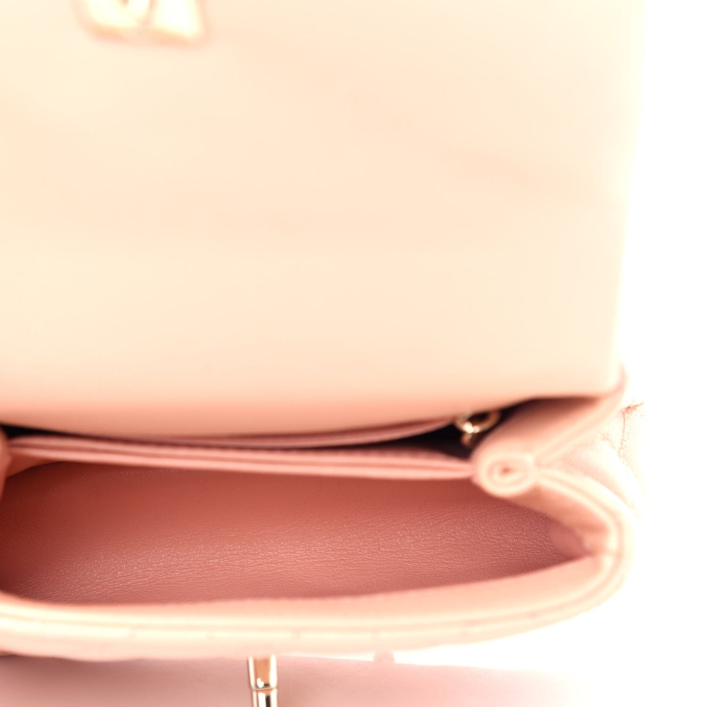 Caviar Quilted Extra Mini Coco Handle Flap Light Pink