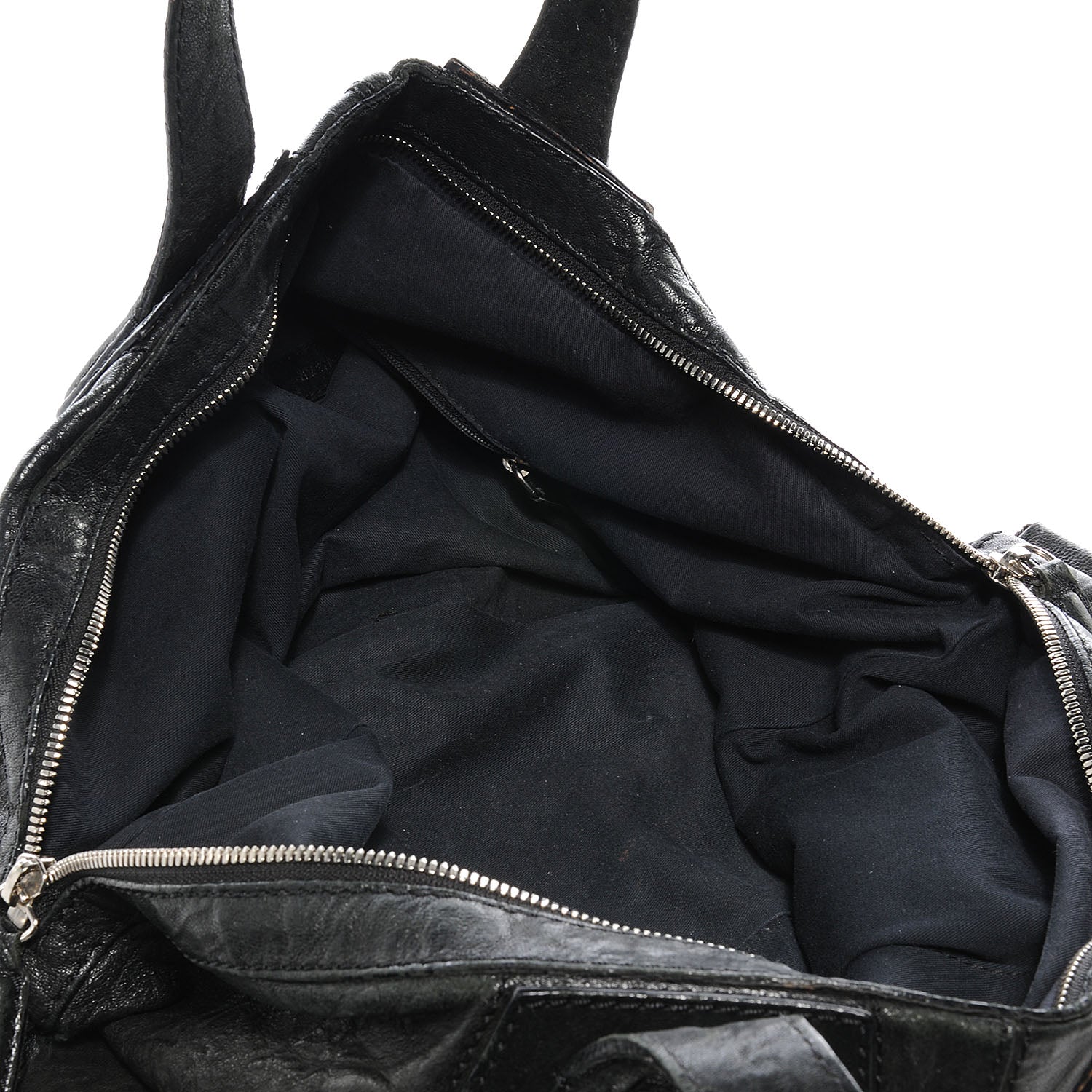 Givenchy Wrinkled Lambskin Medium Nightingale Black 5 of 6