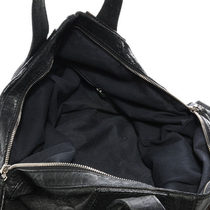 Givenchy Wrinkled Lambskin Medium Nightingale Black 5 of 6