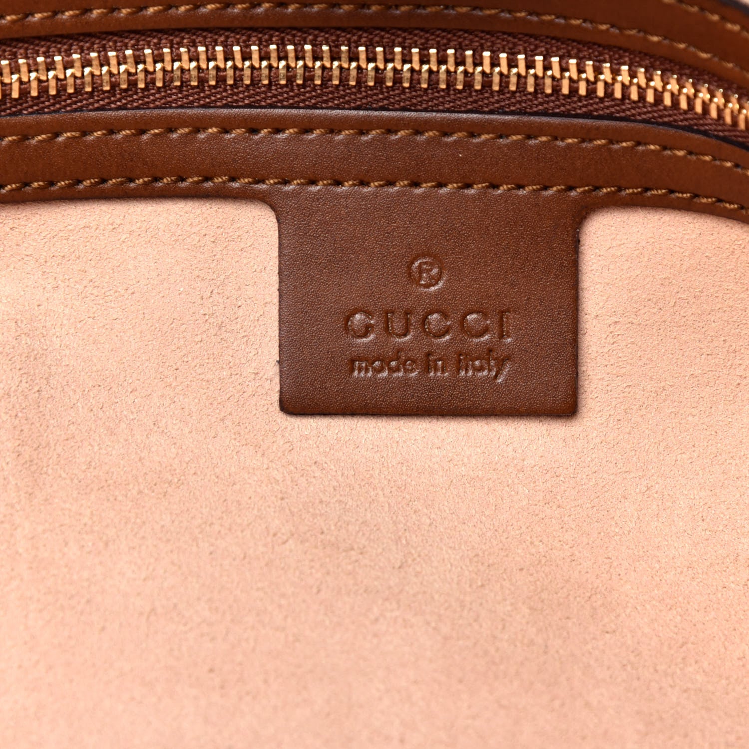 Gucci Soft GG Supreme Monogram Medium Crossbody Tote Beige Cuir 5 of 8
