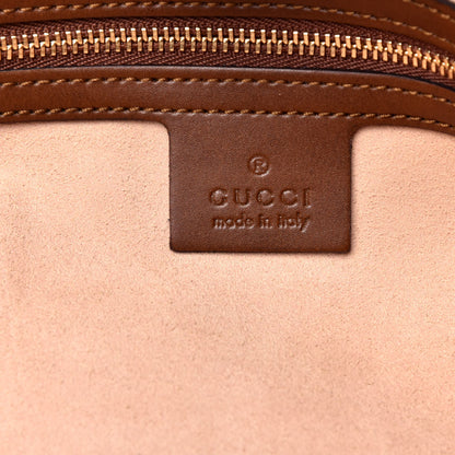 Gucci Soft GG Supreme Monogram Medium Crossbody Tote Beige Cuir 5 of 8