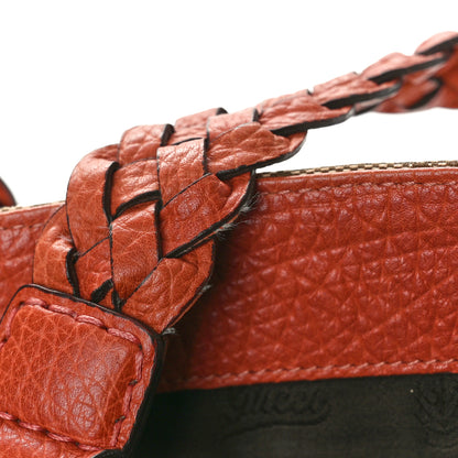 Gucci Monogram Medium Bamboo Bar Tote Coral 11 of 11