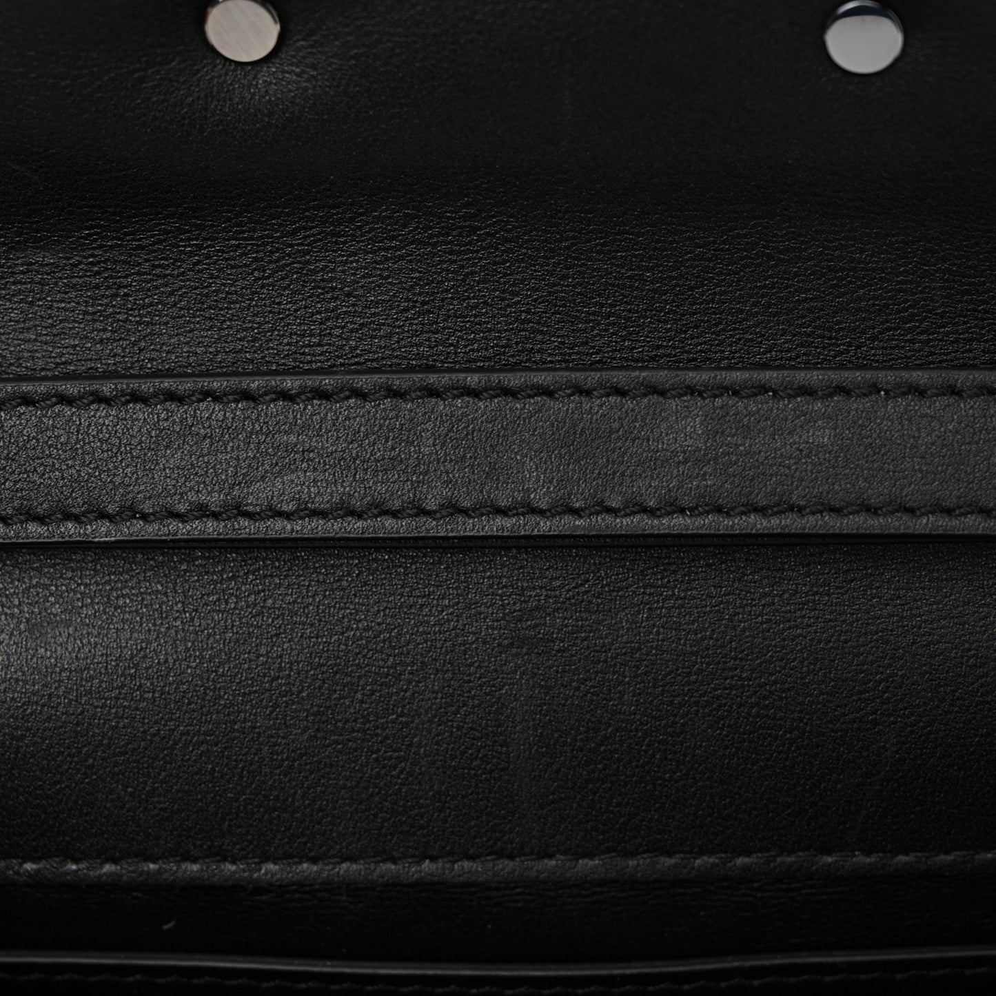 Calfskin Monochrome Vlogo Mini Loco Shoulder Bag Black
