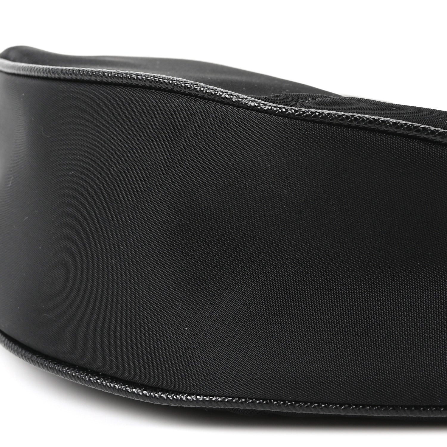 Prada Re-Nylon Saffiano Demi-lune Shoulder Bag Black 9 of 9