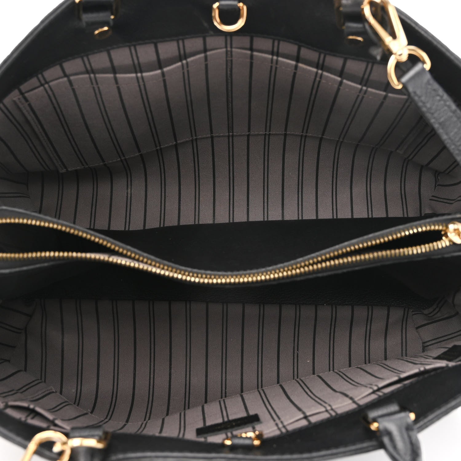 Louis Vuitton Empreinte Montaigne GM Black 5 of 12