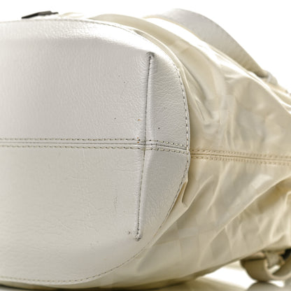 Burberry Nylon Beat Check Shoulder Bag White 12 of 14