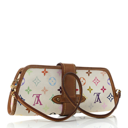 Louis Vuitton Monogram Multicolor Shirley White 3 of 5