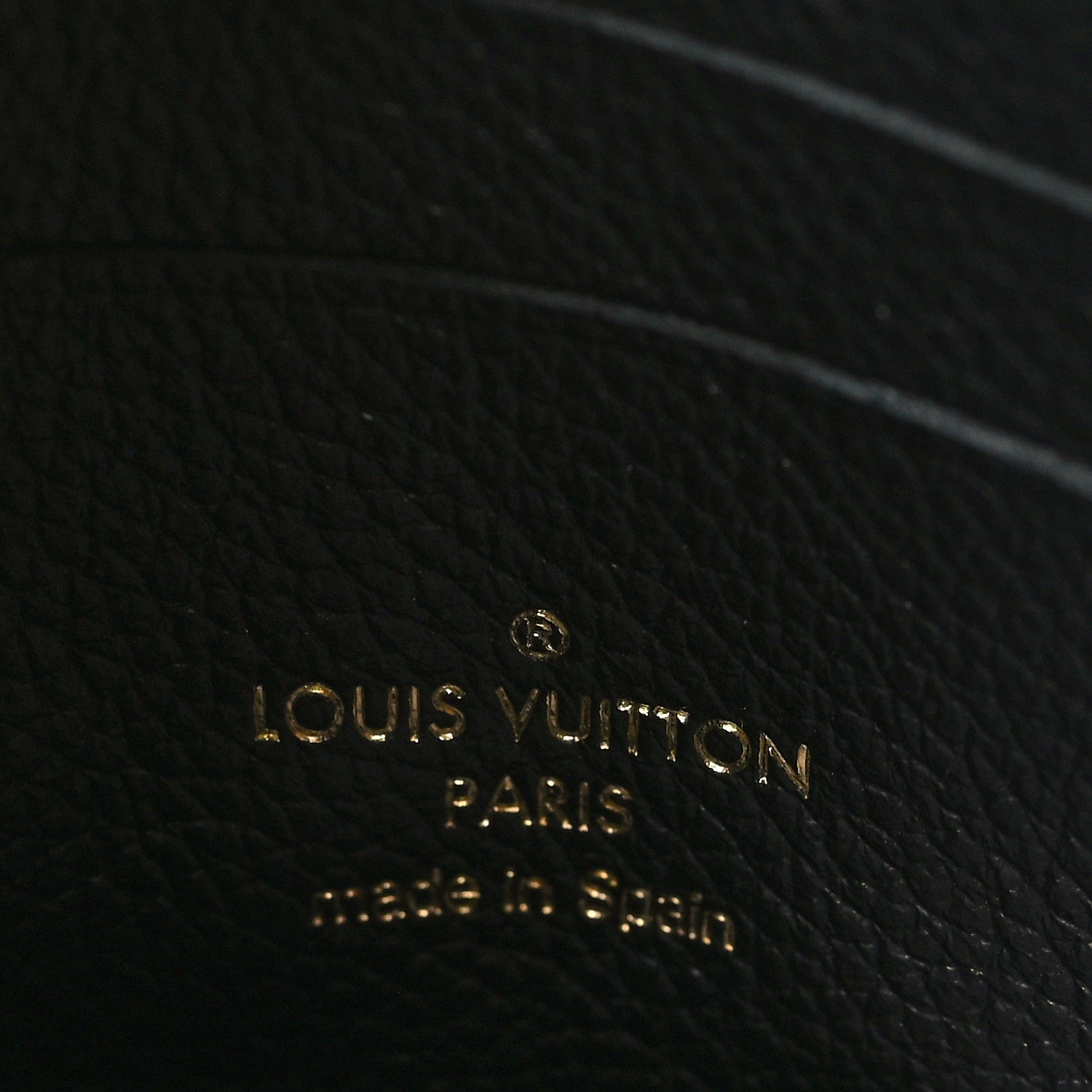 Louis Vuitton Empreinte Double Zip Pochette Black 7 of 10