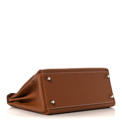 Hermes Togo Kelly Retourne 28 Gold 5 of 38
