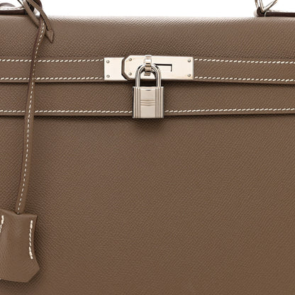 Hermes Epsom Kelly Sellier 32 Etoupe 8 of 10