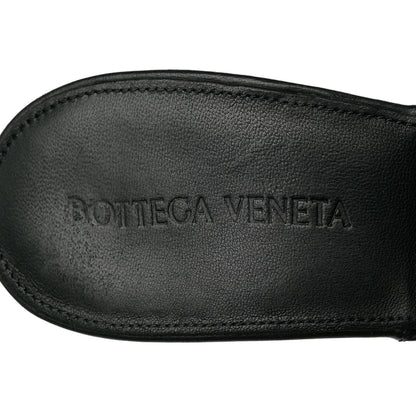 Bottega Veneta Nappa Maxi Intrecciato Lido Mule Sandals 38 Black 6 of 11
