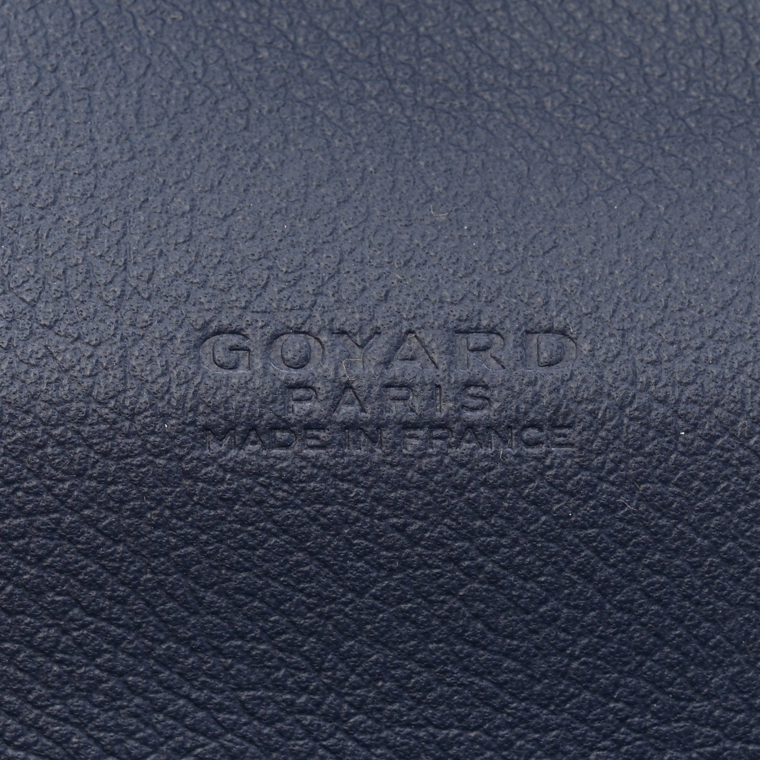 Goyard Goyardine Calfskin Chypre Wallet Pouch Navy 6 of 11