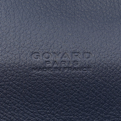 Goyard Goyardine Calfskin Chypre Wallet Pouch Navy 6 of 11