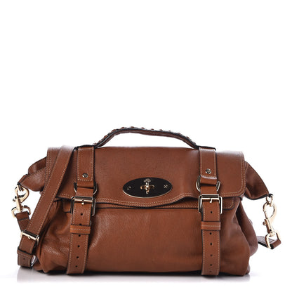 Mulberry Small Grain Calf Medium Alexa Oak 1 of 12