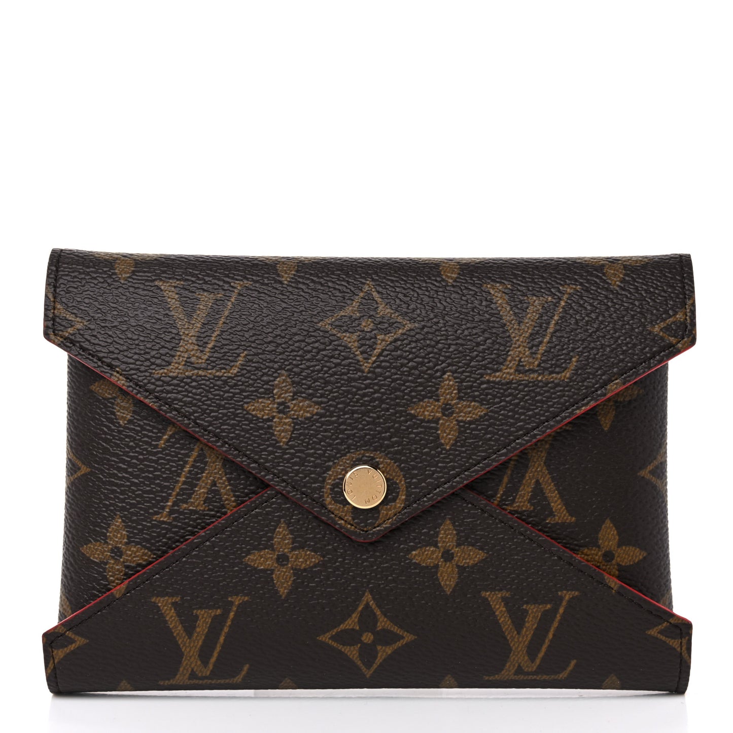 Monogram Medium Kirigami Pochette Insert Coquelicot