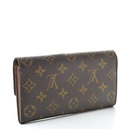Louis Vuitton Monogram Sarah Wallet 3 of 19