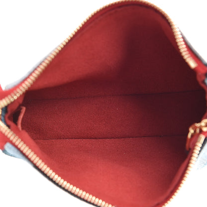 Louis Vuitton Denim Micro Pochette Accessories Denim Rouge 5 of 8